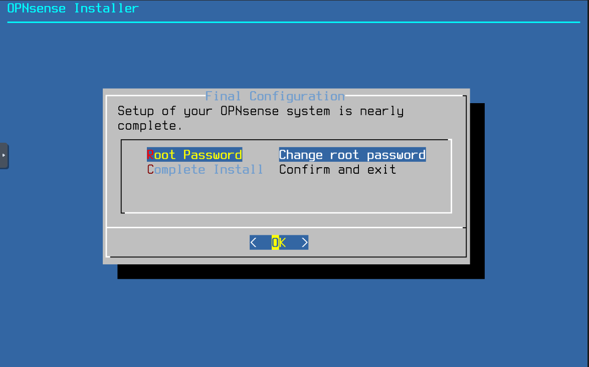 OPNsense Final Configuration Prompt